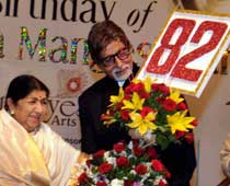 Lata is pujaarin of music: Big B